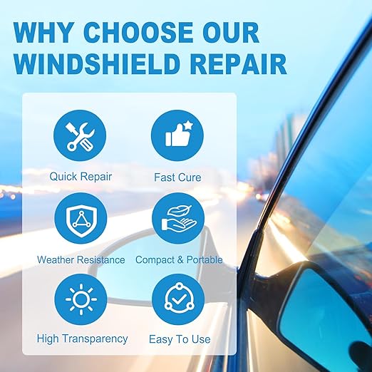 Windshield Crack Repair Kit
